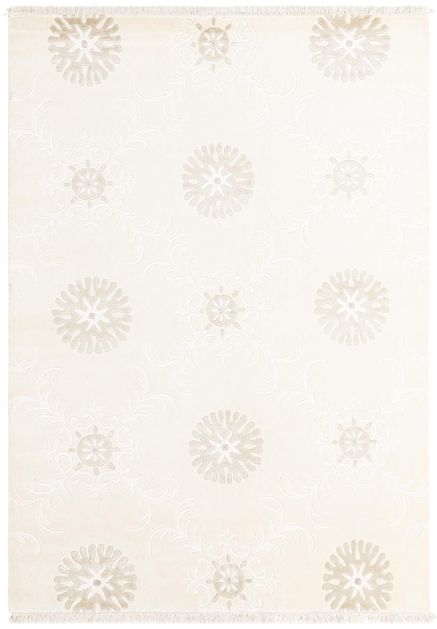 5' 6 x 8' Hand Knotted Darya Wool Rug