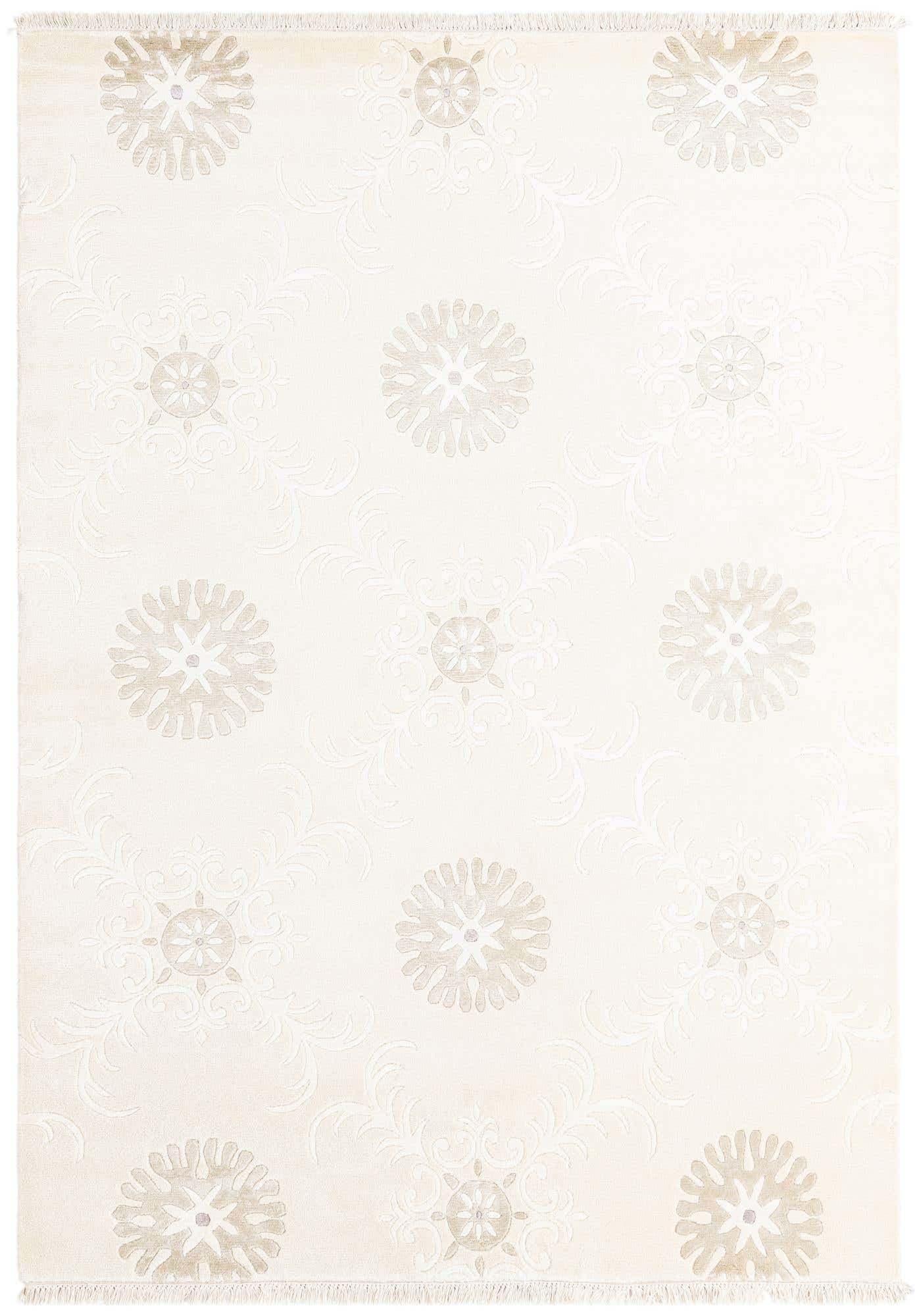 5' 6 x 8' Hand Knotted Darya Wool Rug