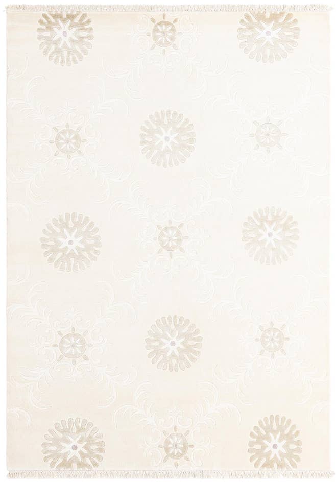 Detail image of 5' 6 x 8' Hand Knotted Darya Wool Rug