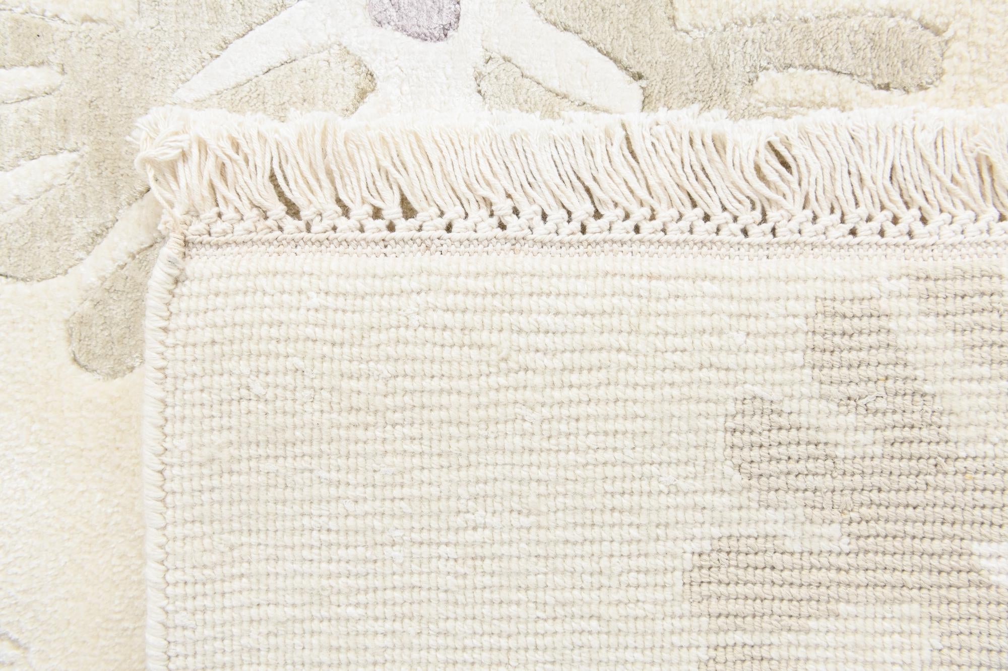 5' 5 x 8' Hand Knotted Darya Wool Rug