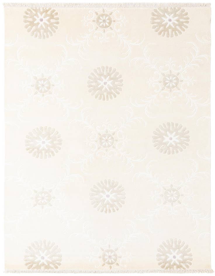 Detail image of 5' 5 x 8' Hand Knotted Darya Wool Rug