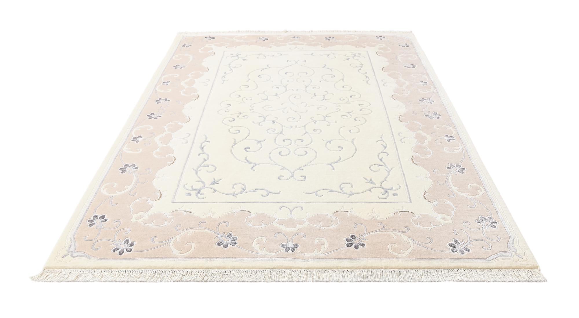 5' 7 x 8' 2 Hand Knotted Darya Wool Rug