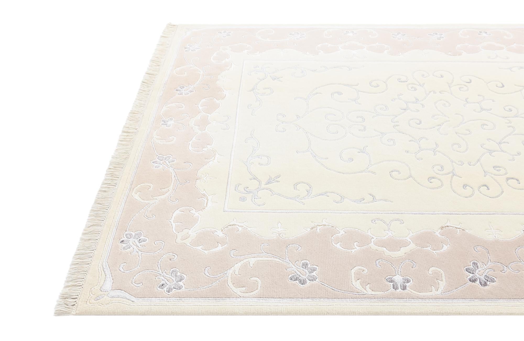 5' 7 x 8' 2 Hand Knotted Darya Wool Rug