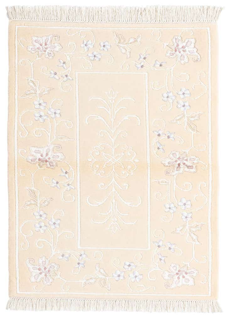 2' 7 x 4' 6 Hand Knotted Darya Wool Rug