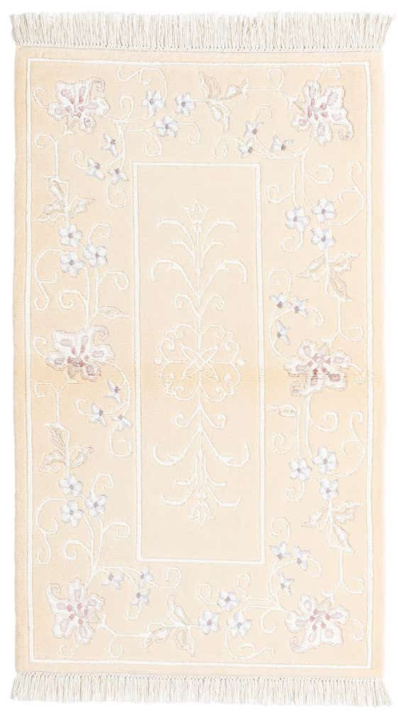 2' 7 x 4' 6 Hand Knotted Darya Wool Rug