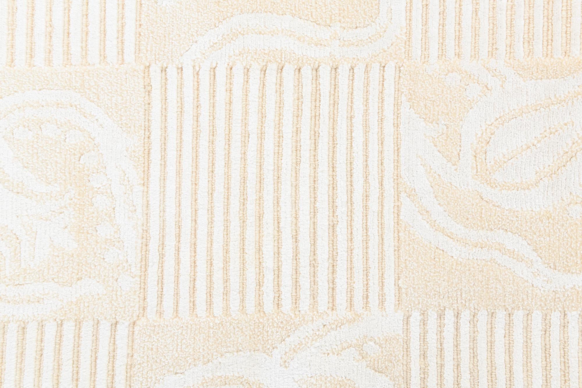 2' 7 x 4' 8 Hand Knotted Darya Wool Rug