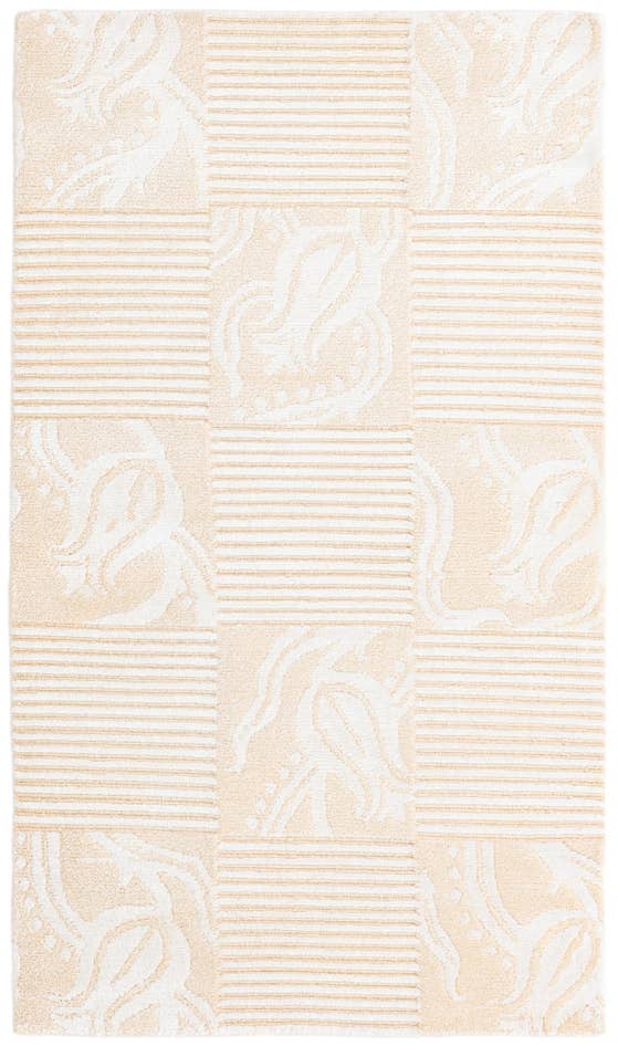 Detail image of 2' 7 x 4' 8 Hand Knotted Darya Wool Rug