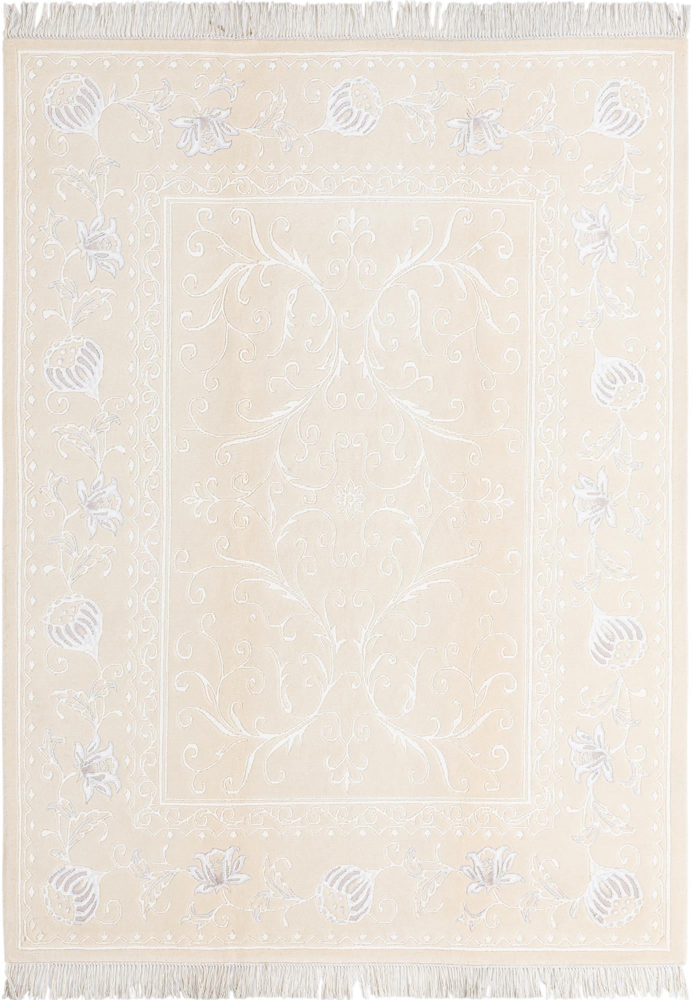 5' 10 x 7' 10 Hand Knotted Darya Wool Rug
