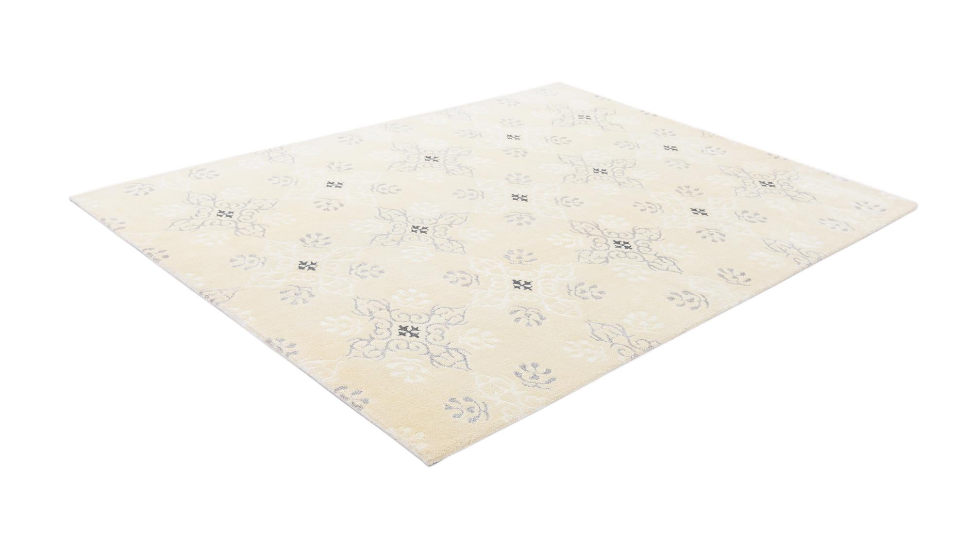 5' 11 x 8' Hand Knotted Darya Wool Rug