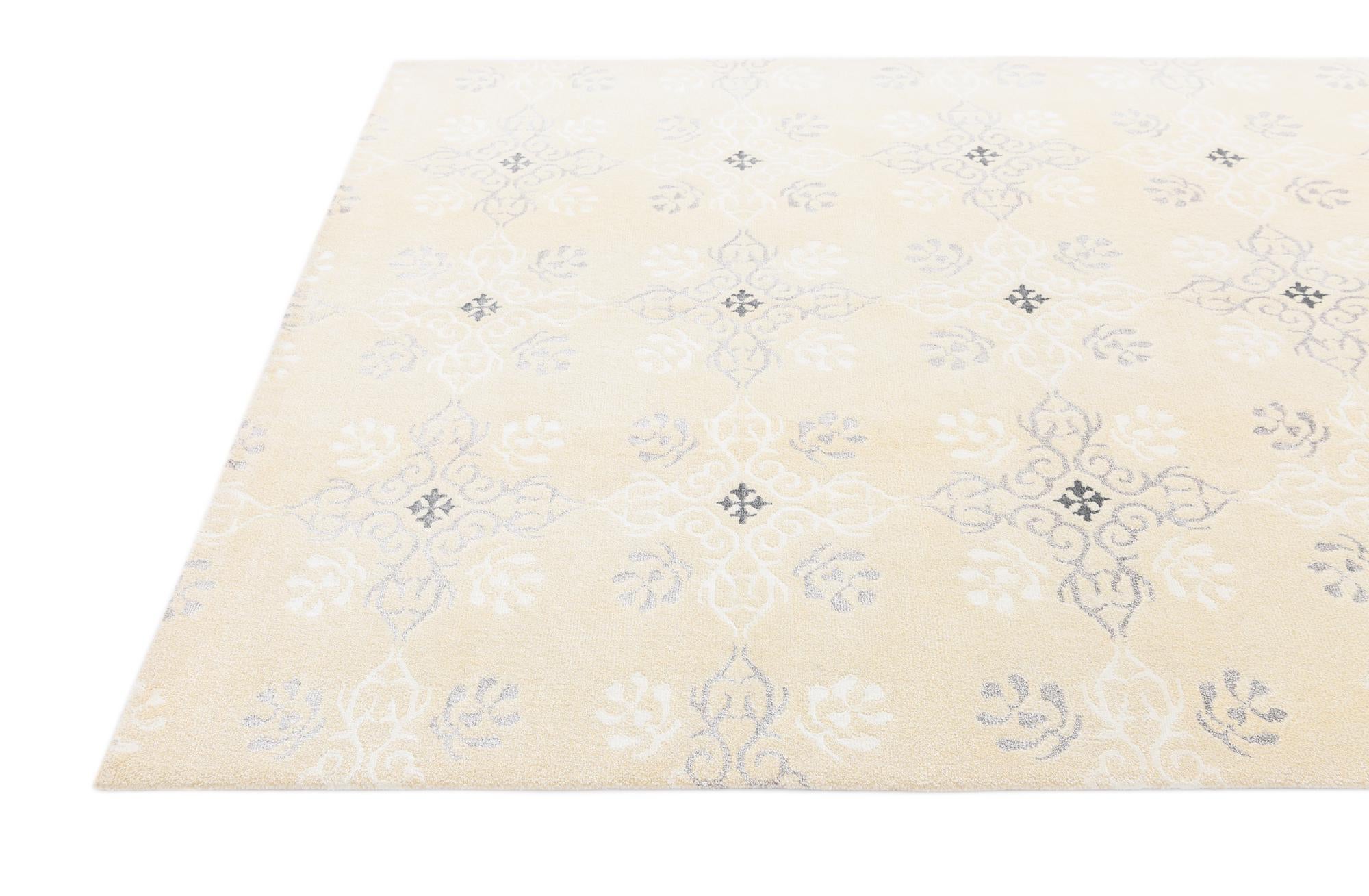 5' 11 x 8' Hand Knotted Darya Wool Rug