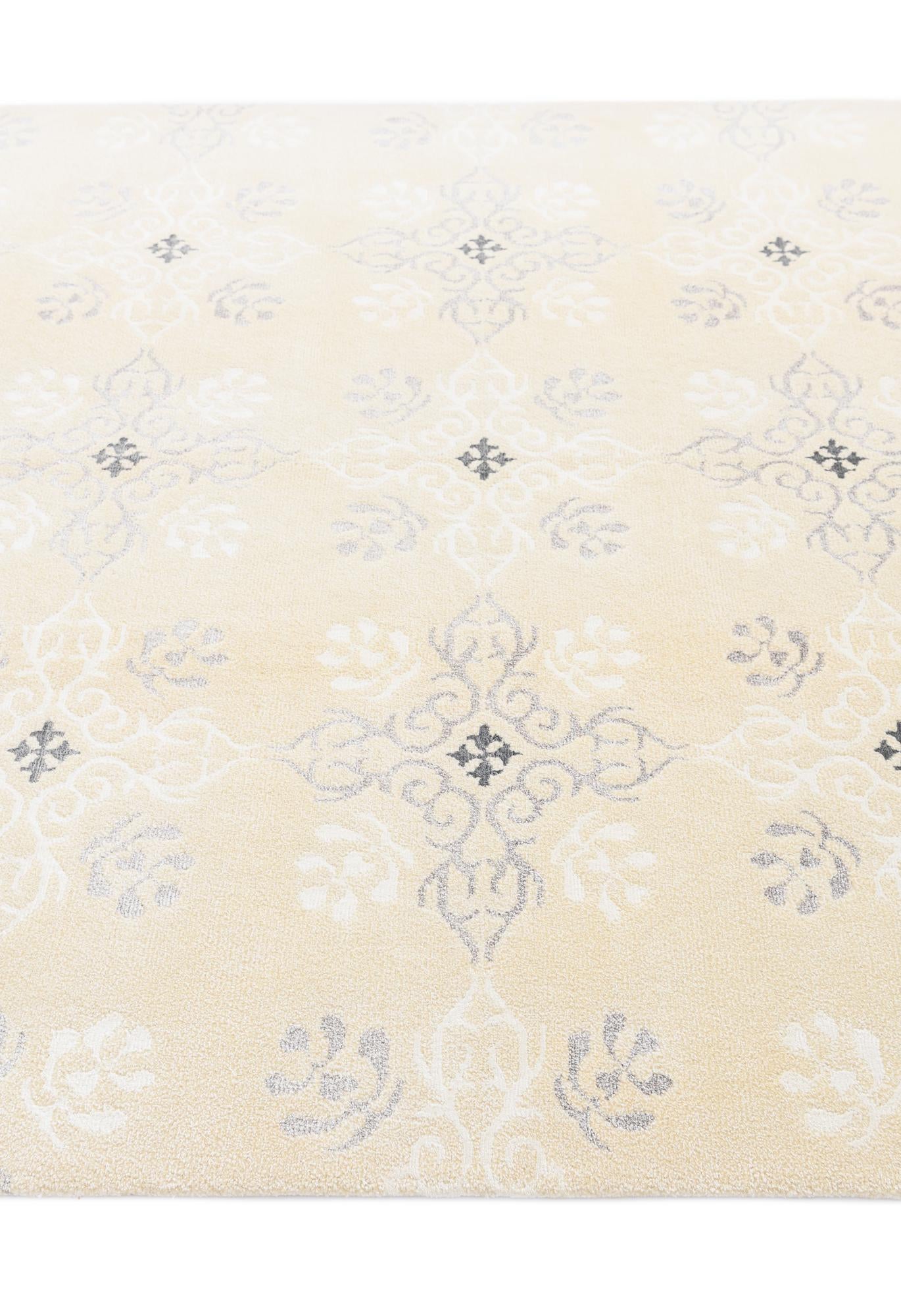 5' 11 x 8' Hand Knotted Darya Wool Rug