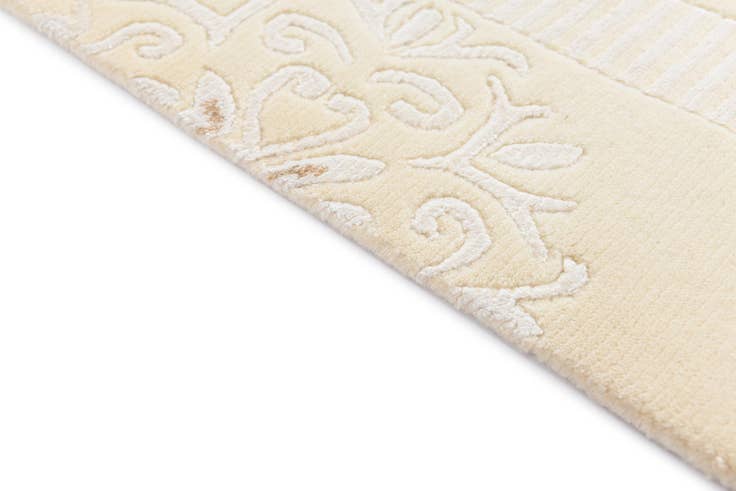 Detail image of 2' 7 x 4' 7 Hand Knotted Darya Wool Rug