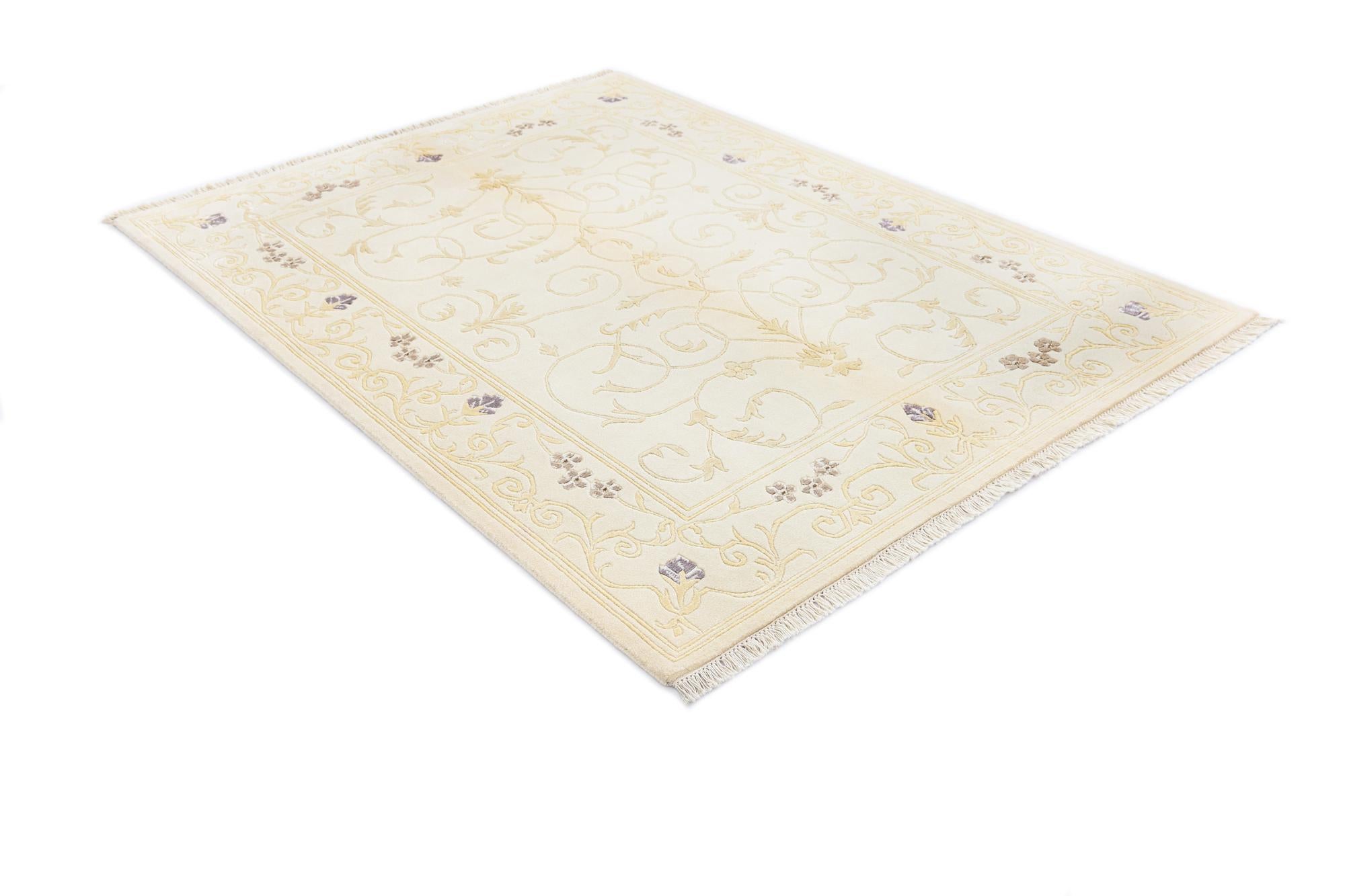 4' 11 x 6' 7 Hand Knotted Darya Rug