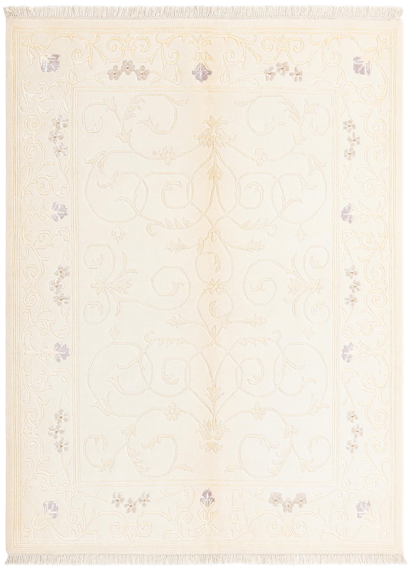 4' 11 x 6' 7 Hand Knotted Darya Rug