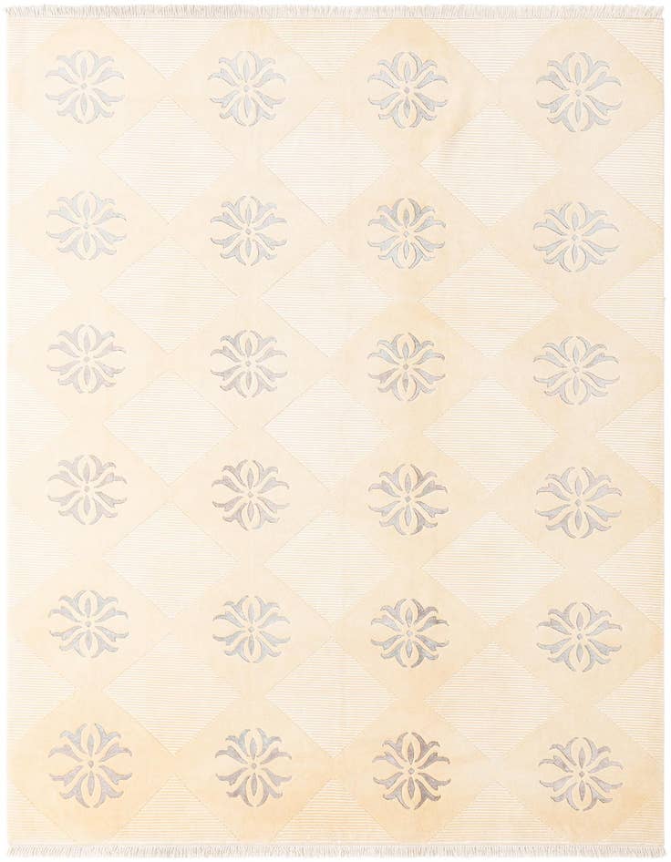 Detail image of 6' 7 x 9' 10 Hand Knotted Darya Wool Rug