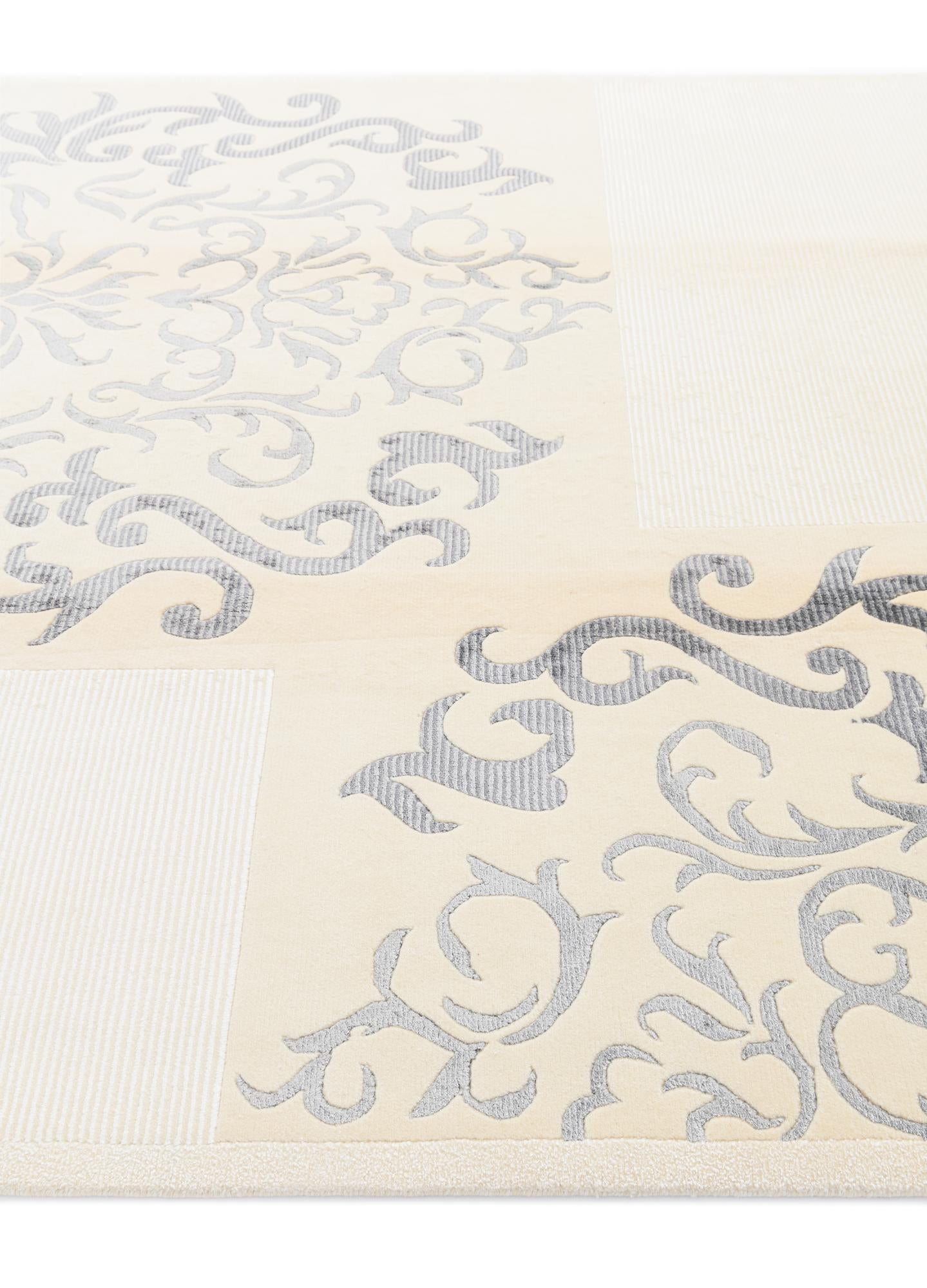 6' 4 x 9' 8 Hand Knotted Darya Wool Rug