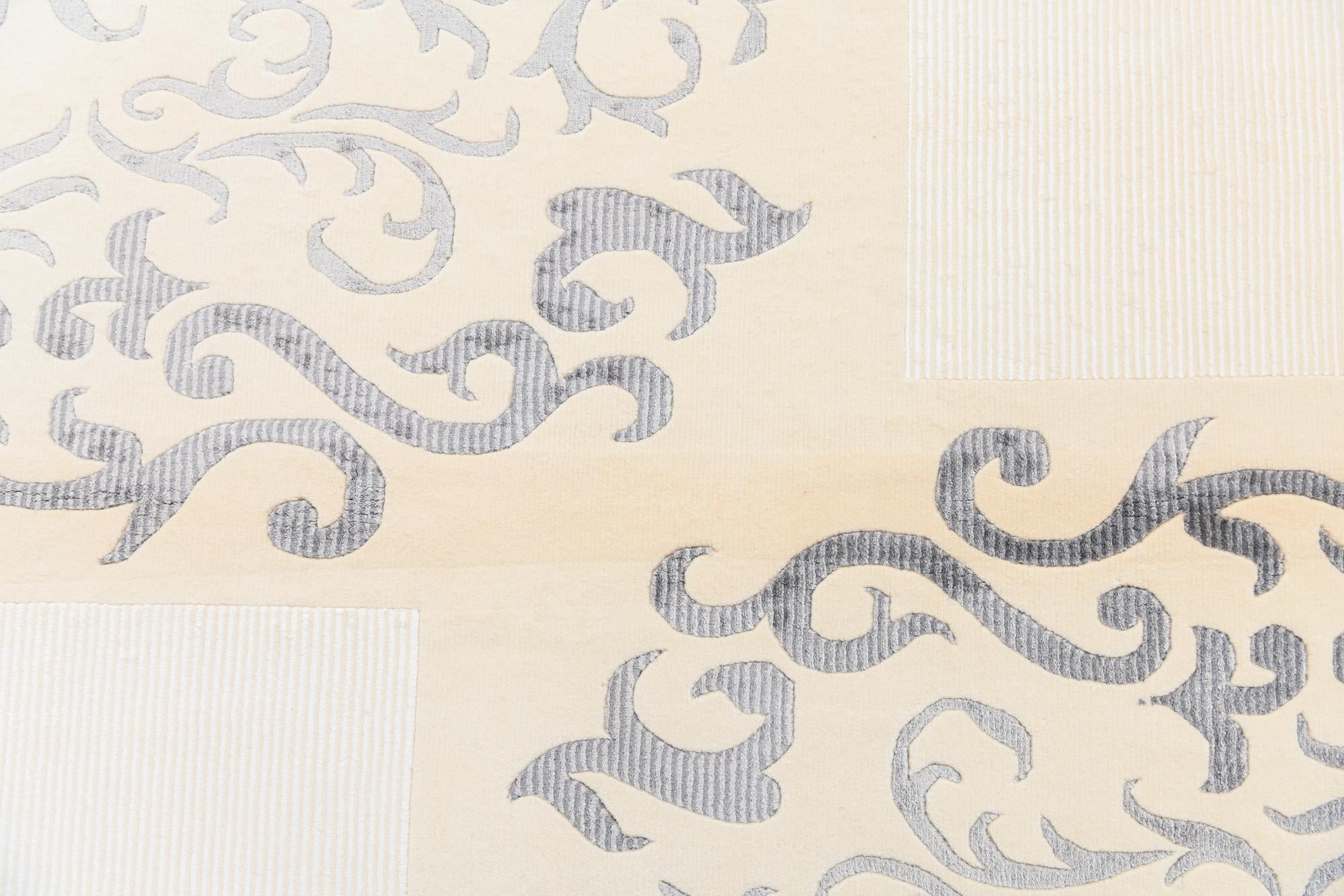 6' 4 x 9' 8 Hand Knotted Darya Wool Rug