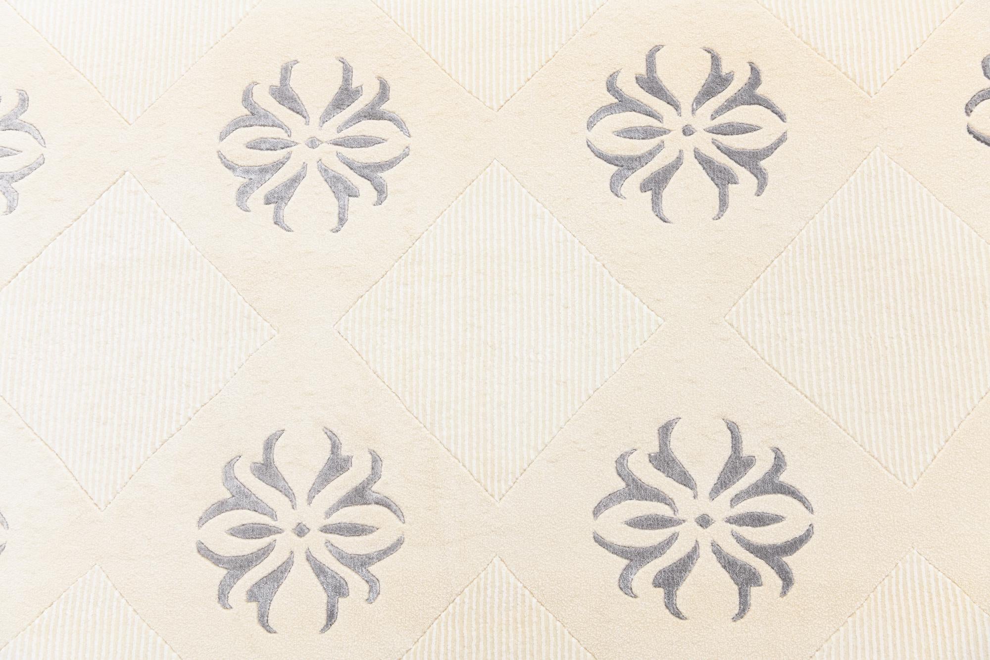 6' 7 x 9' 10 Hand Knotted Darya Wool Rug