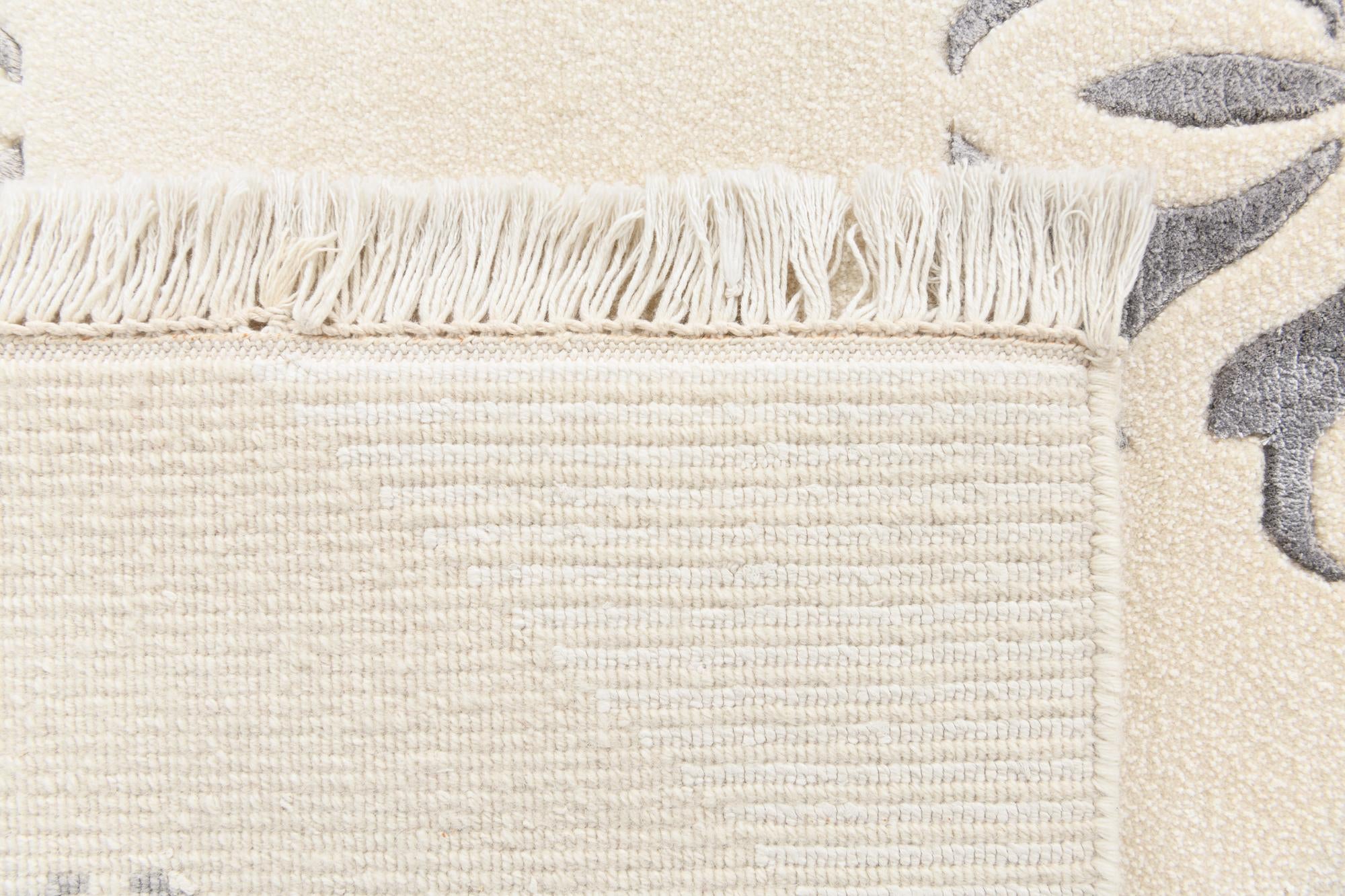 6' 7 x 9' 10 Hand Knotted Darya Wool Rug