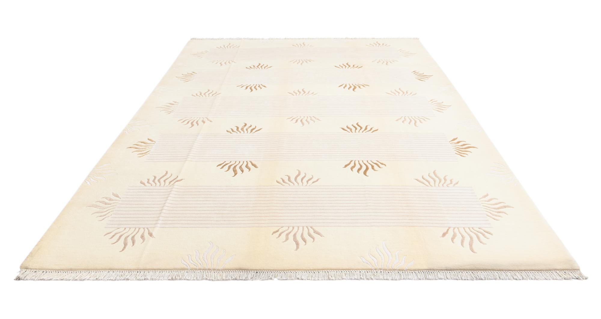 8' 4 x 11' 7 Hand Knotted Darya Wool Rug