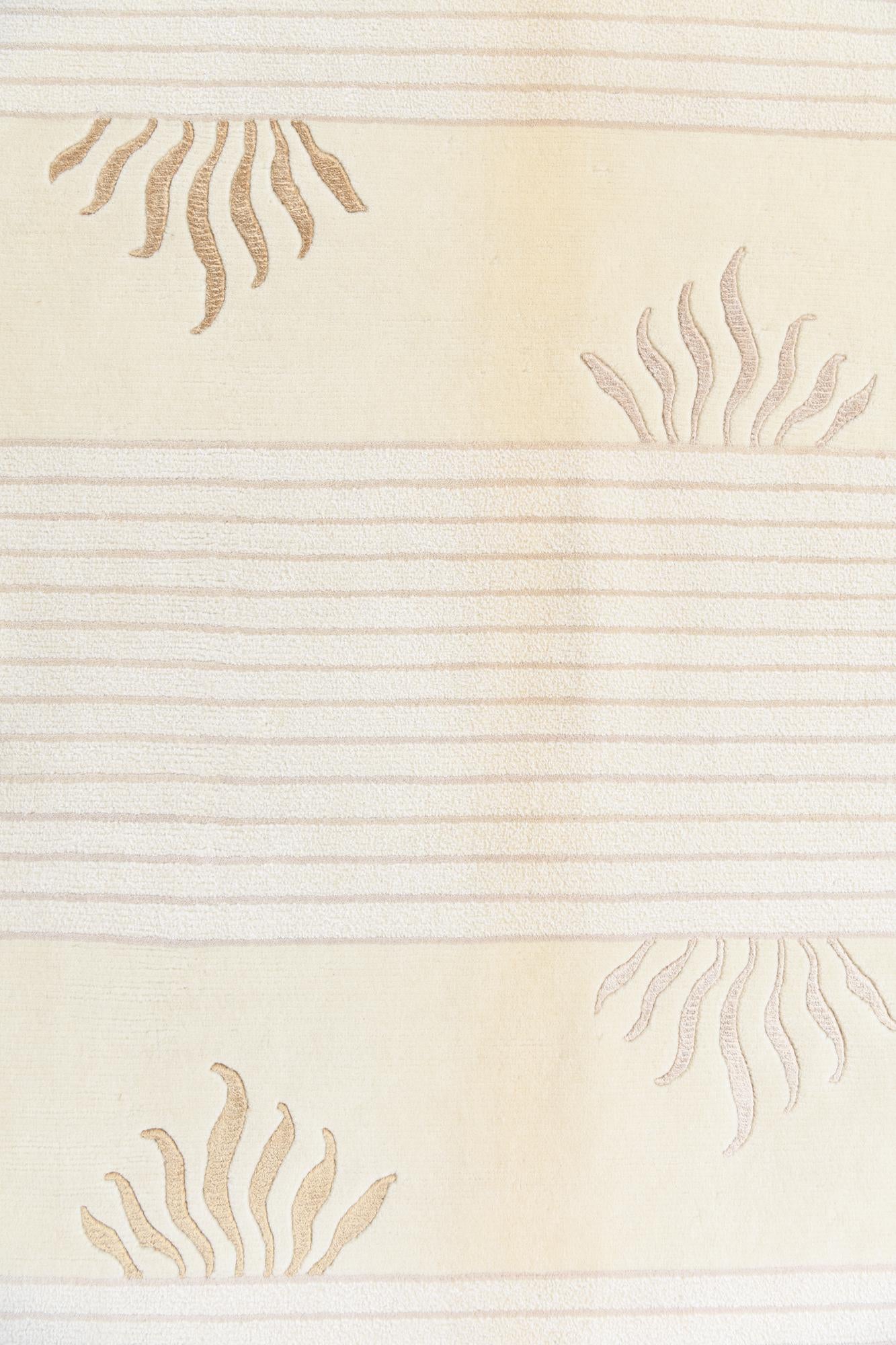 8' 4 x 11' 7 Hand Knotted Darya Wool Rug