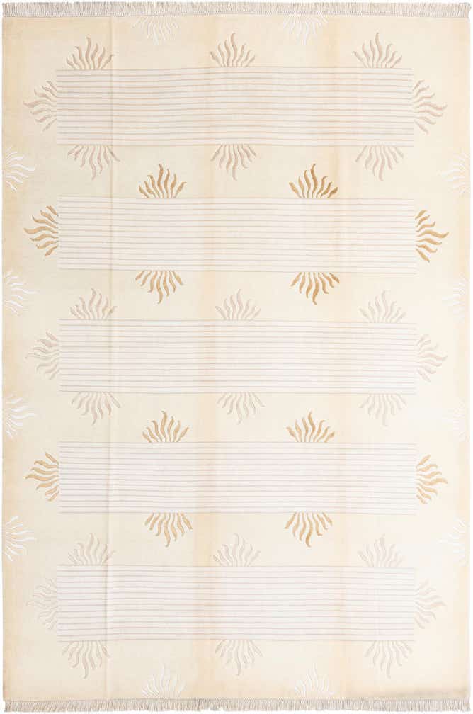 8' 4 x 11' 7 Hand Knotted Darya Wool Rug