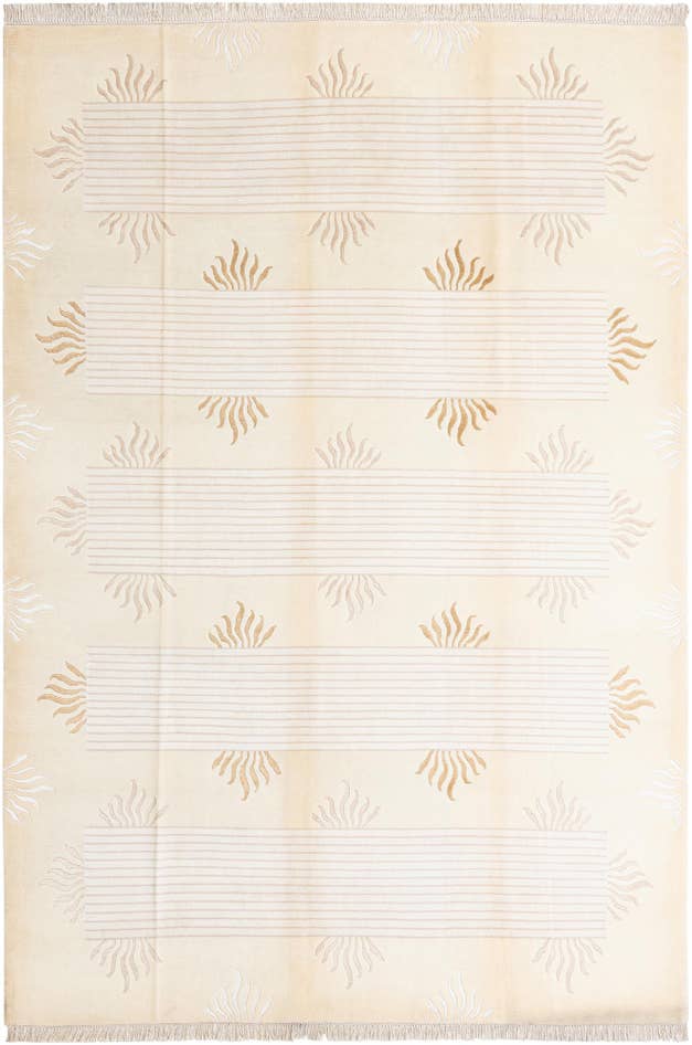 Detail image of 8' 4 x 11' 7 Hand Knotted Darya Wool Rug