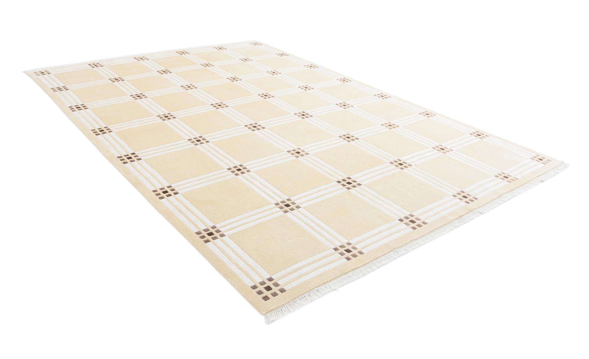 8' 1 x 11' 2 Hand Knotted Darya Wool Rug