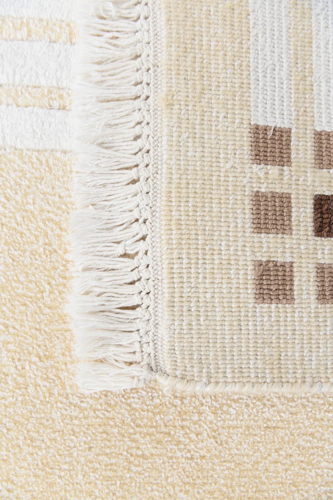 8' 1 x 11' 2 Hand Knotted Darya Wool Rug