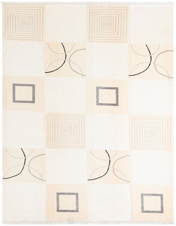 Detail image of 6' 7 x 9' 11 Hand Knotted Darya Rug