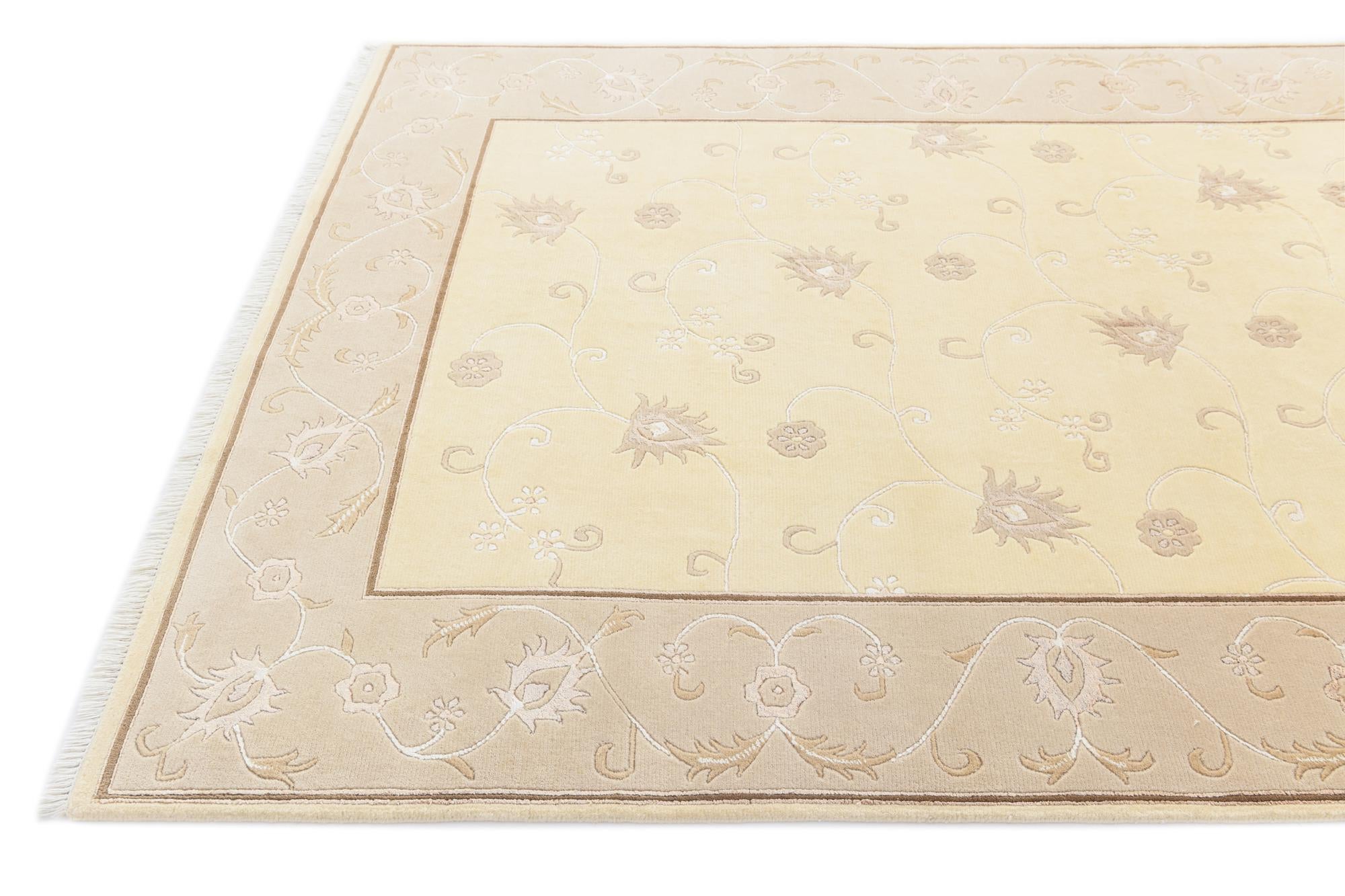 5' 8 x 7' 10 Hand Knotted Darya Rug