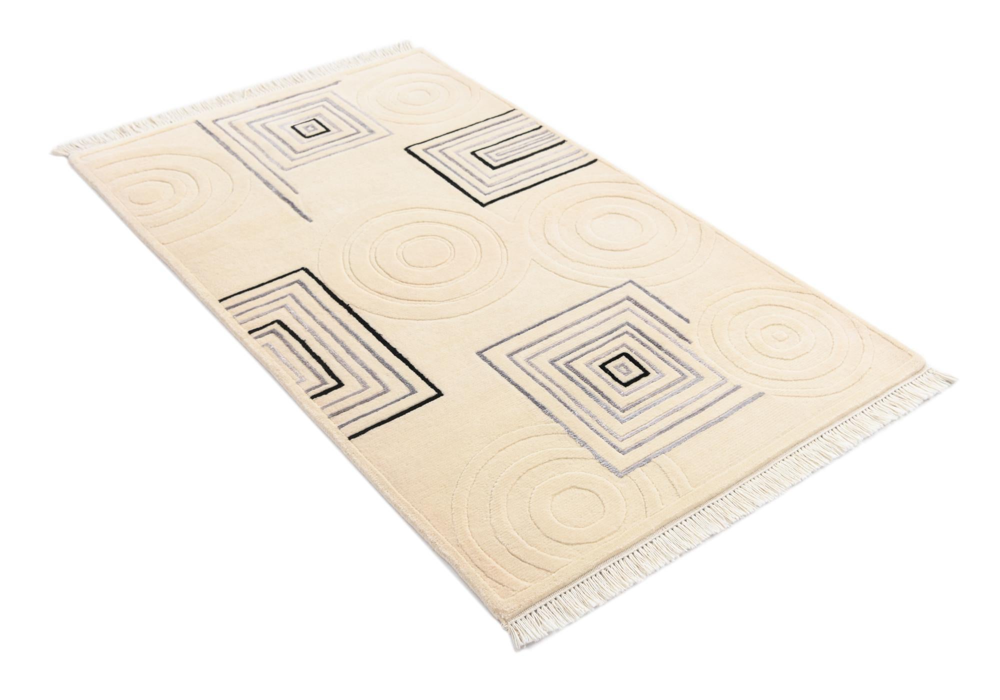 2' 11 x 4' 11 Hand Knotted Darya Rug