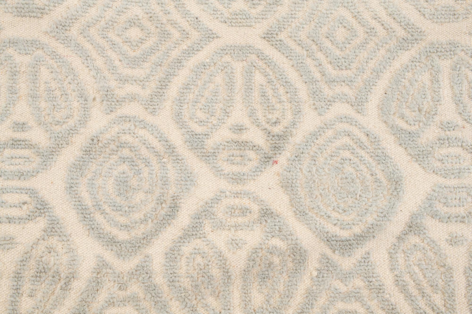 9' x 12' 5 Hand Knotted Darya Wool Rug