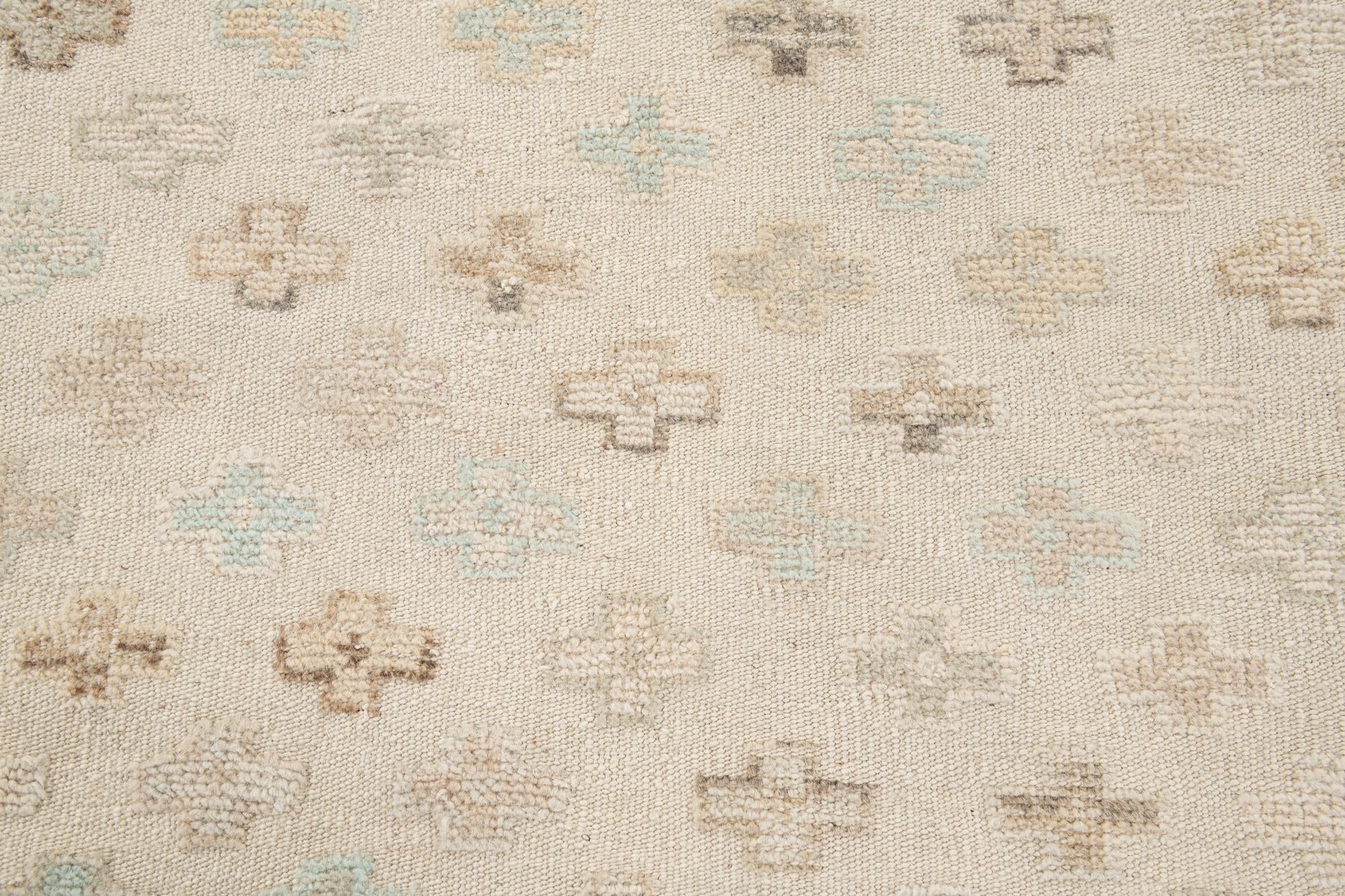 8' 5 x 9' 7 Hand Knotted Darya Wool Rug