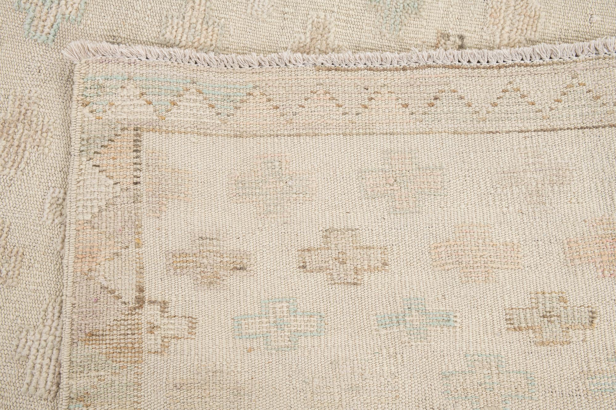 8' 5 x 9' 7 Hand Knotted Darya Wool Rug