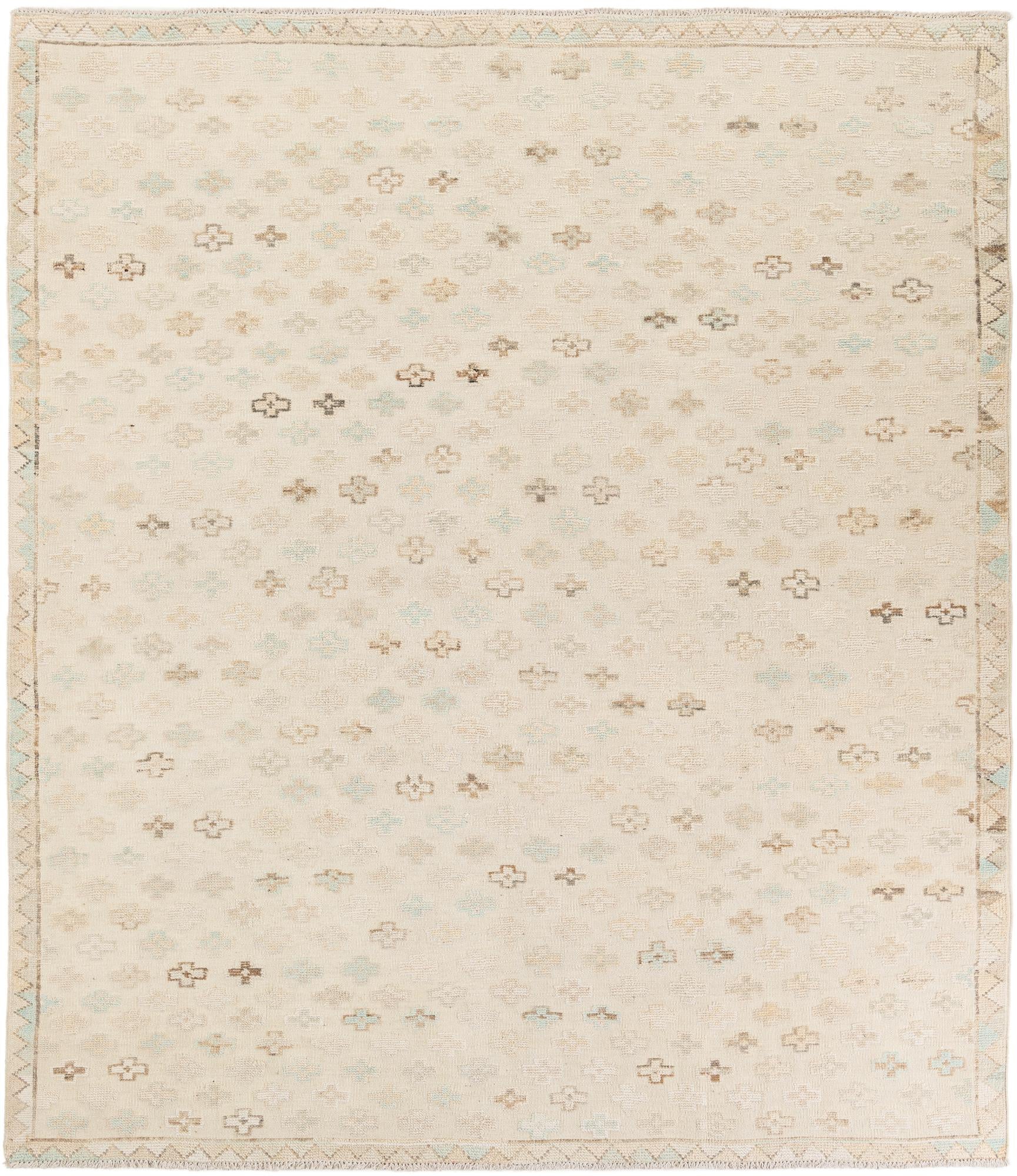 8' 5 x 9' 7 Hand Knotted Darya Wool Rug