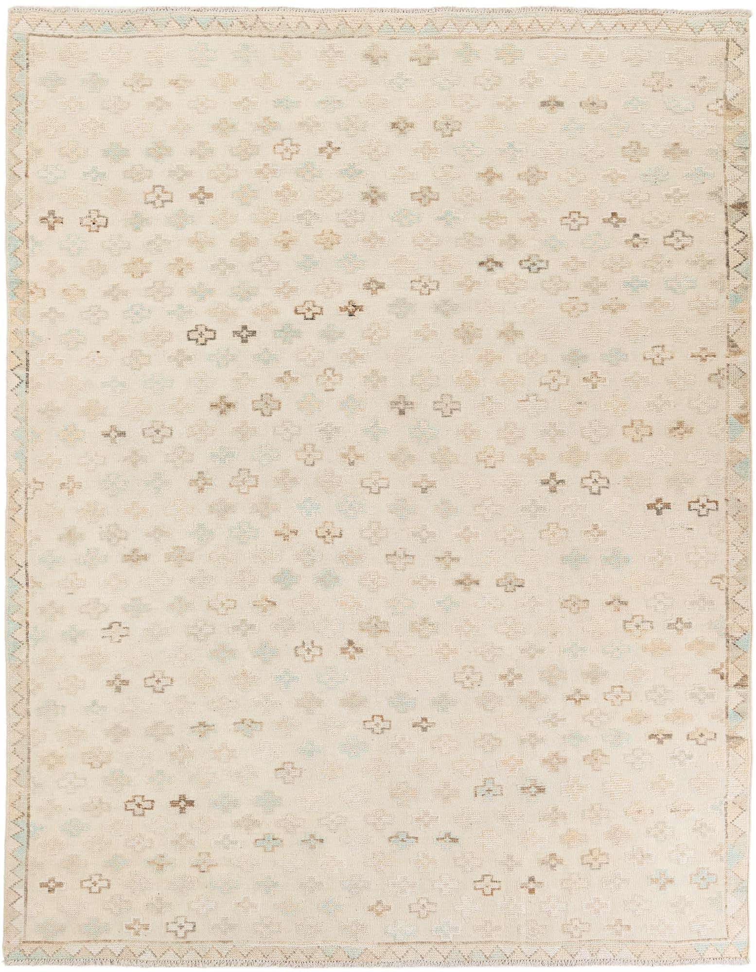 8' 5 x 9' 7 Hand Knotted Darya Wool Rug
