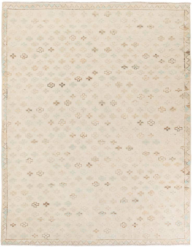 Detail image of 8' 5 x 9' 7 Hand Knotted Darya Wool Rug