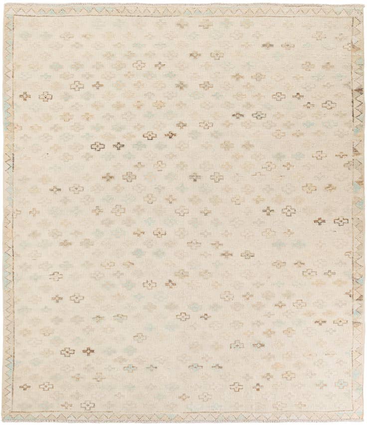 Detail image of 8' 5 x 9' 7 Hand Knotted Darya Wool Rug