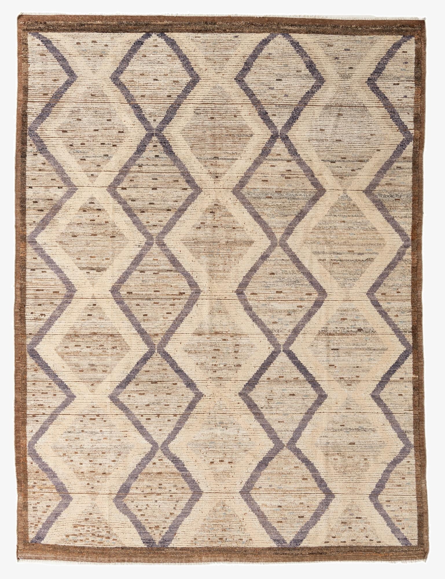 8' x 10' 7 Hand Knotted Darya Wool Rug