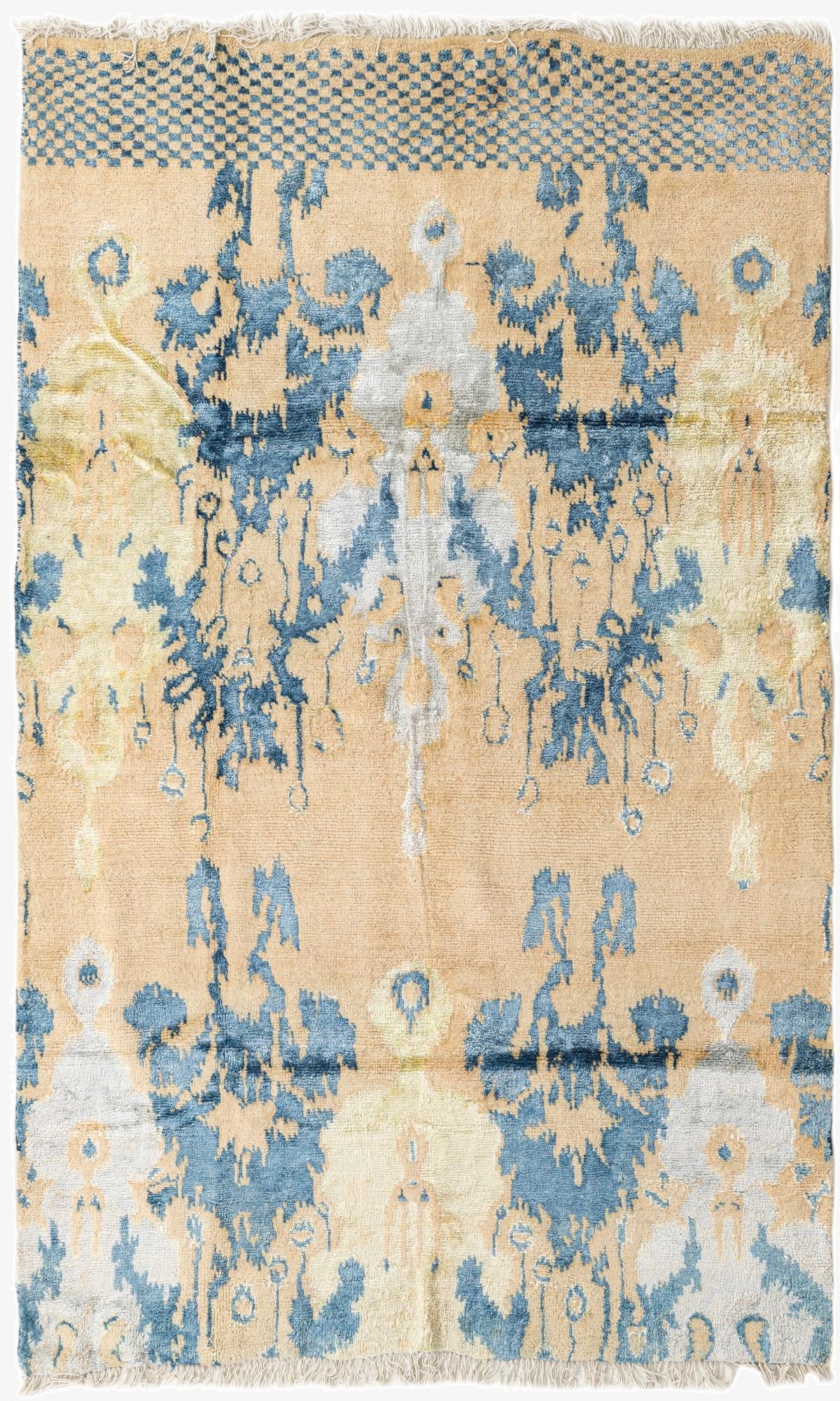 5' x 8' 1  Hand Knotted Darya Rug