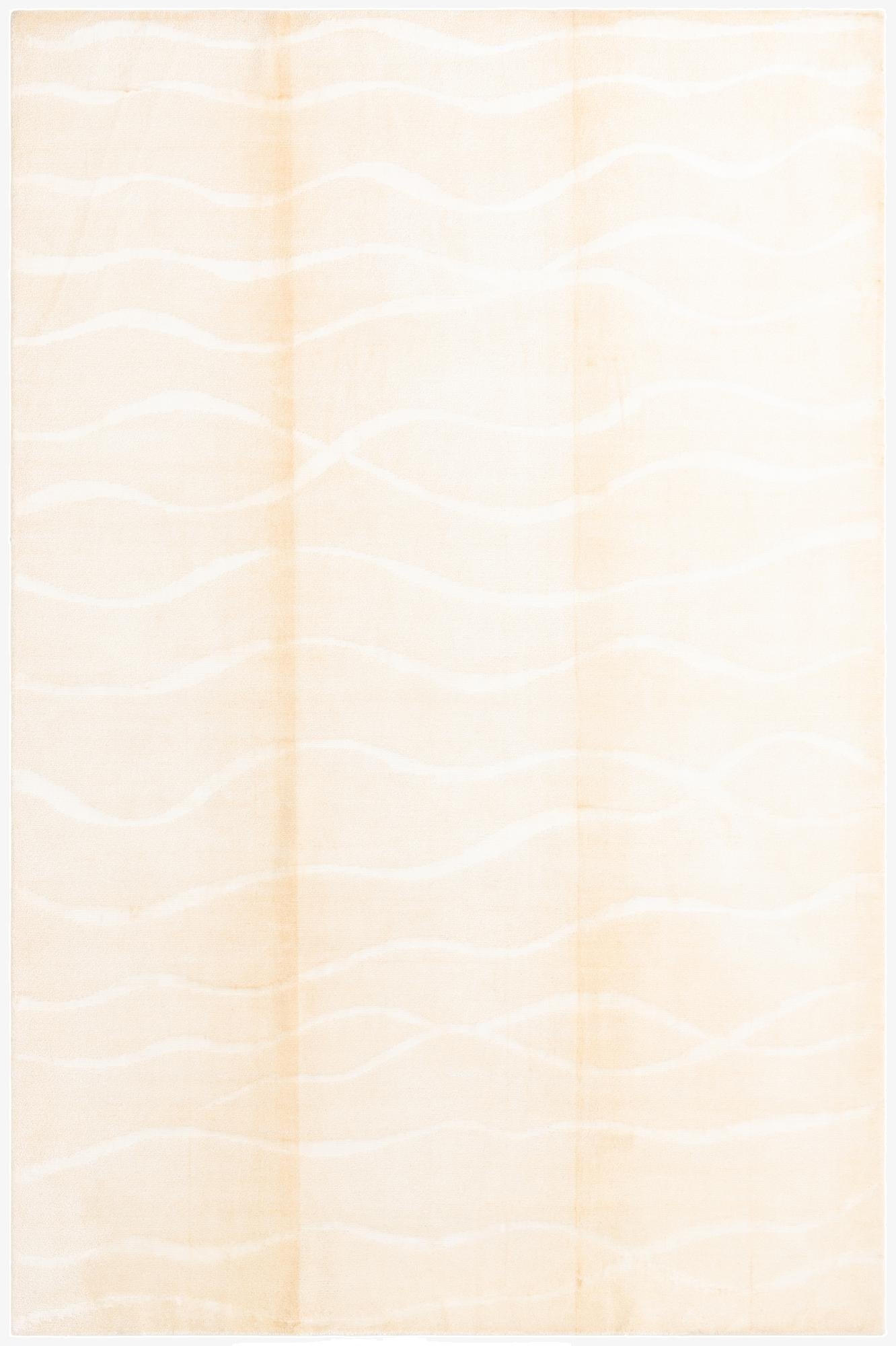 6' 7 x 9' 11  Hand Knotted Darya Wool Rug