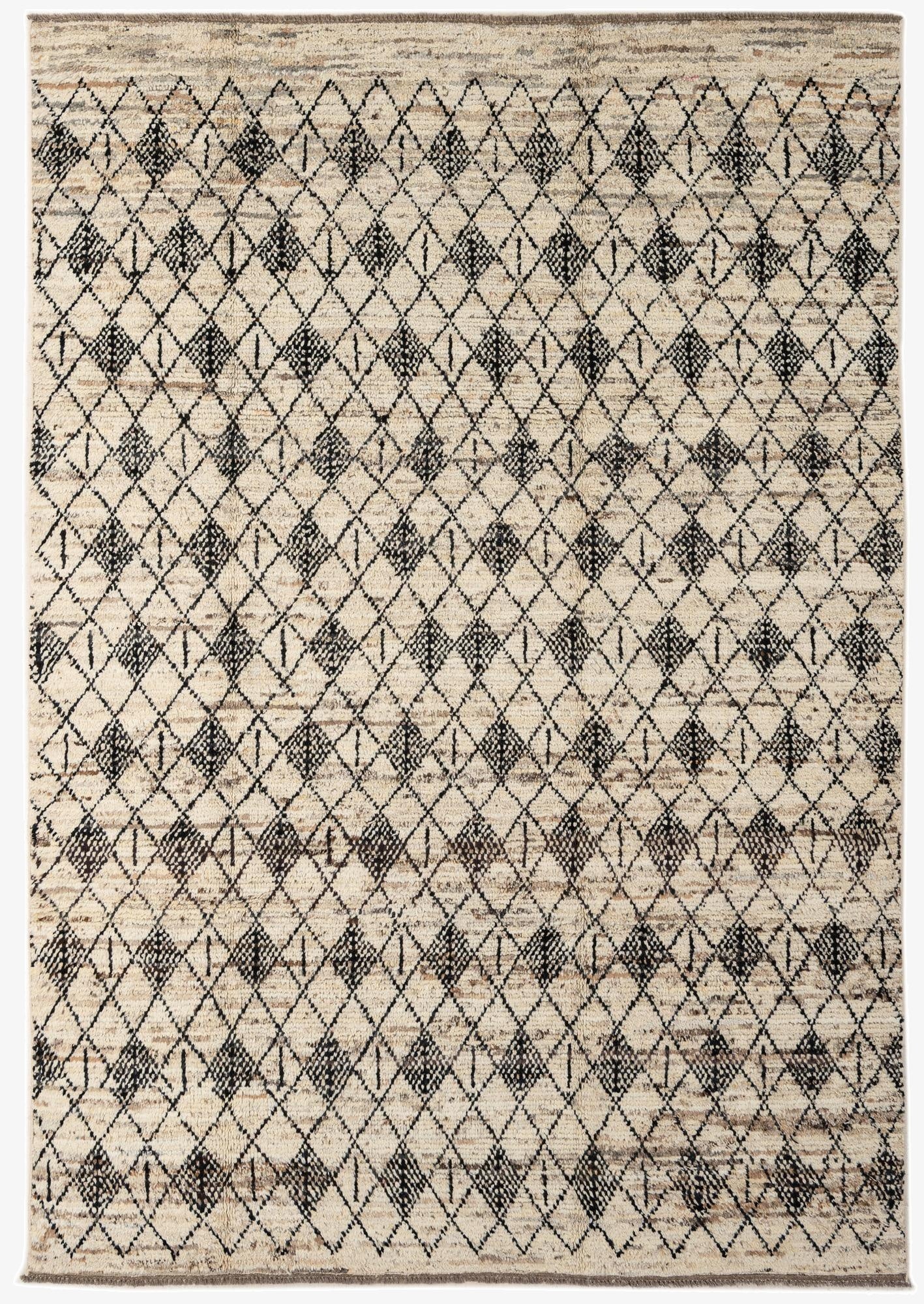 6' 9 x 9' 9  Hand Knotted Darya Wool Rug