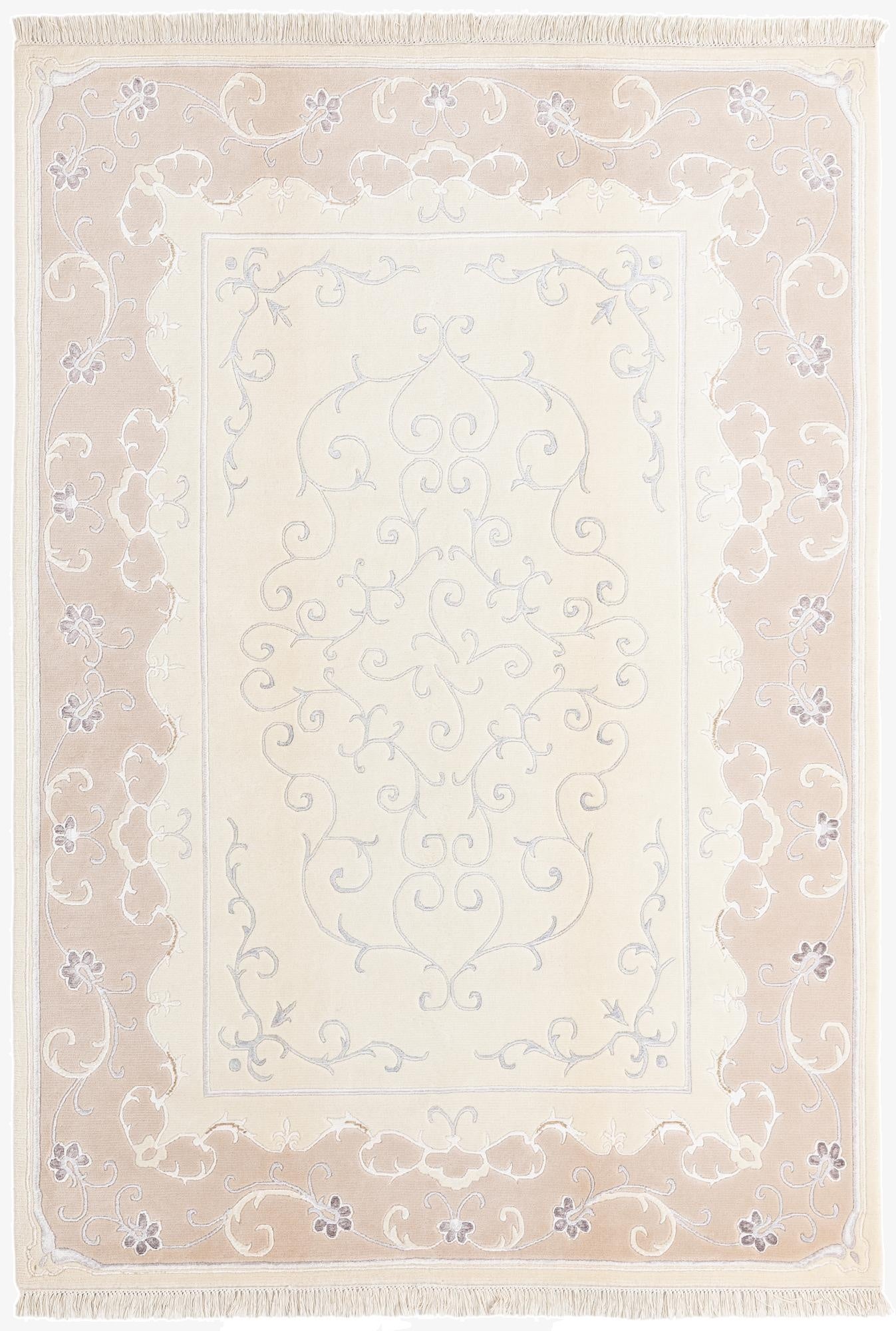 5' 7 x 8' 2  Hand Knotted Darya Wool Rug