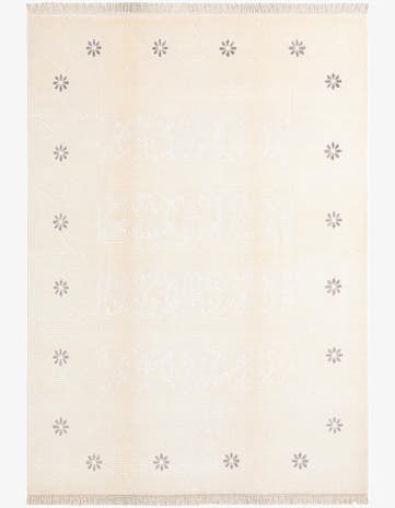 5' 9 x 8' Hand Knotted Darya Wool Rug