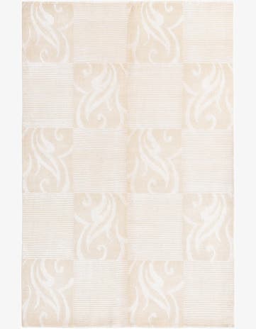 3' 11 x 6' Hand Knotted Darya Wool Rug