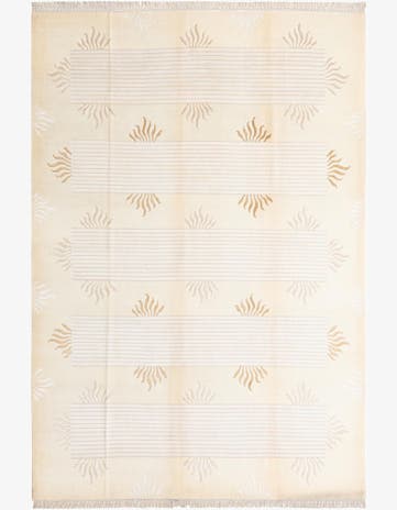 8' 4 x 11' 7 Hand Knotted Darya Wool Rug