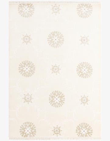 5' 6 x 8' Hand Knotted Darya Wool Rug