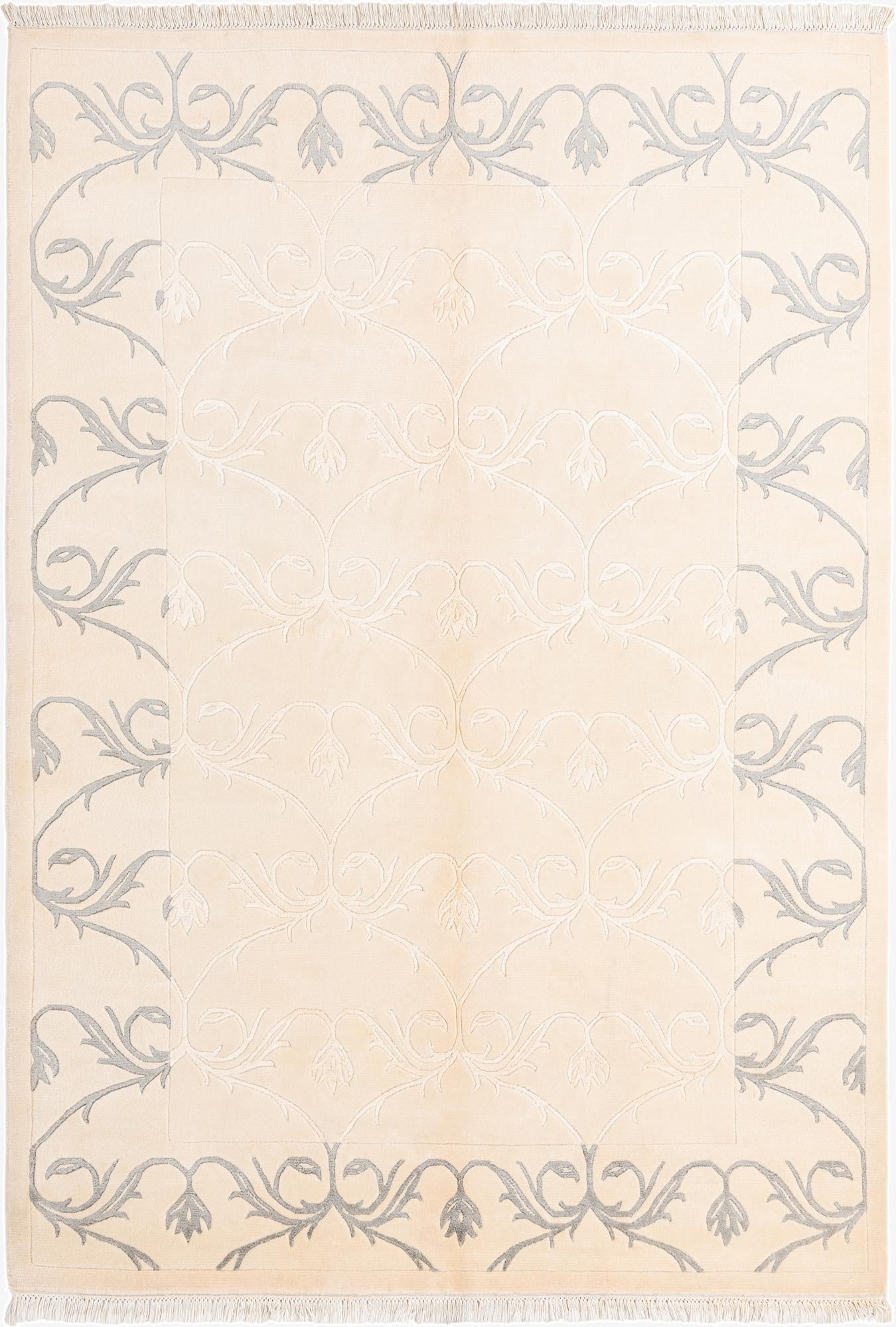 5' 6 x 7' 10  Hand Knotted Darya Wool Rug