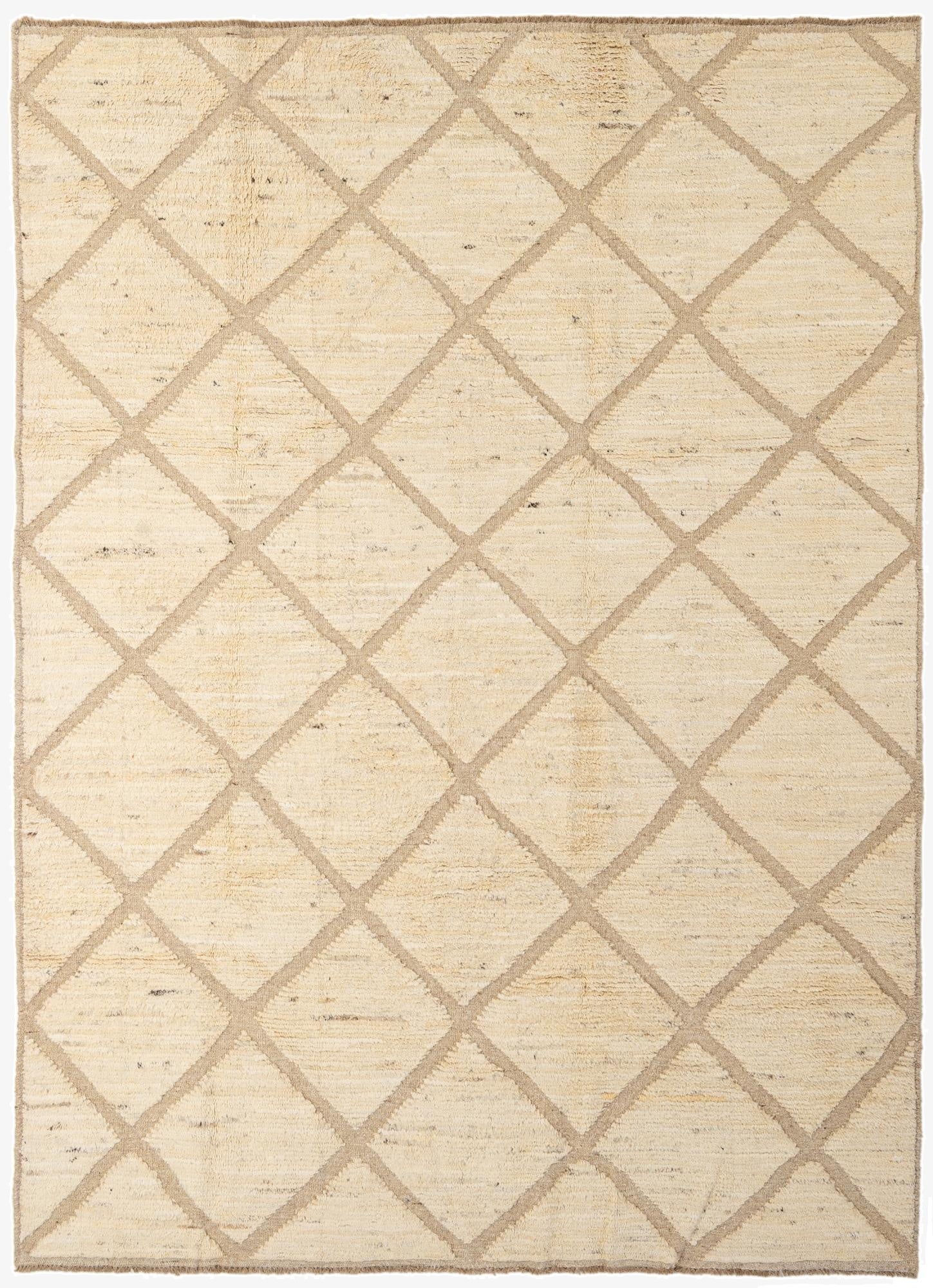 6' 1 x 9' 4  Hand Knotted Darya Wool Rug